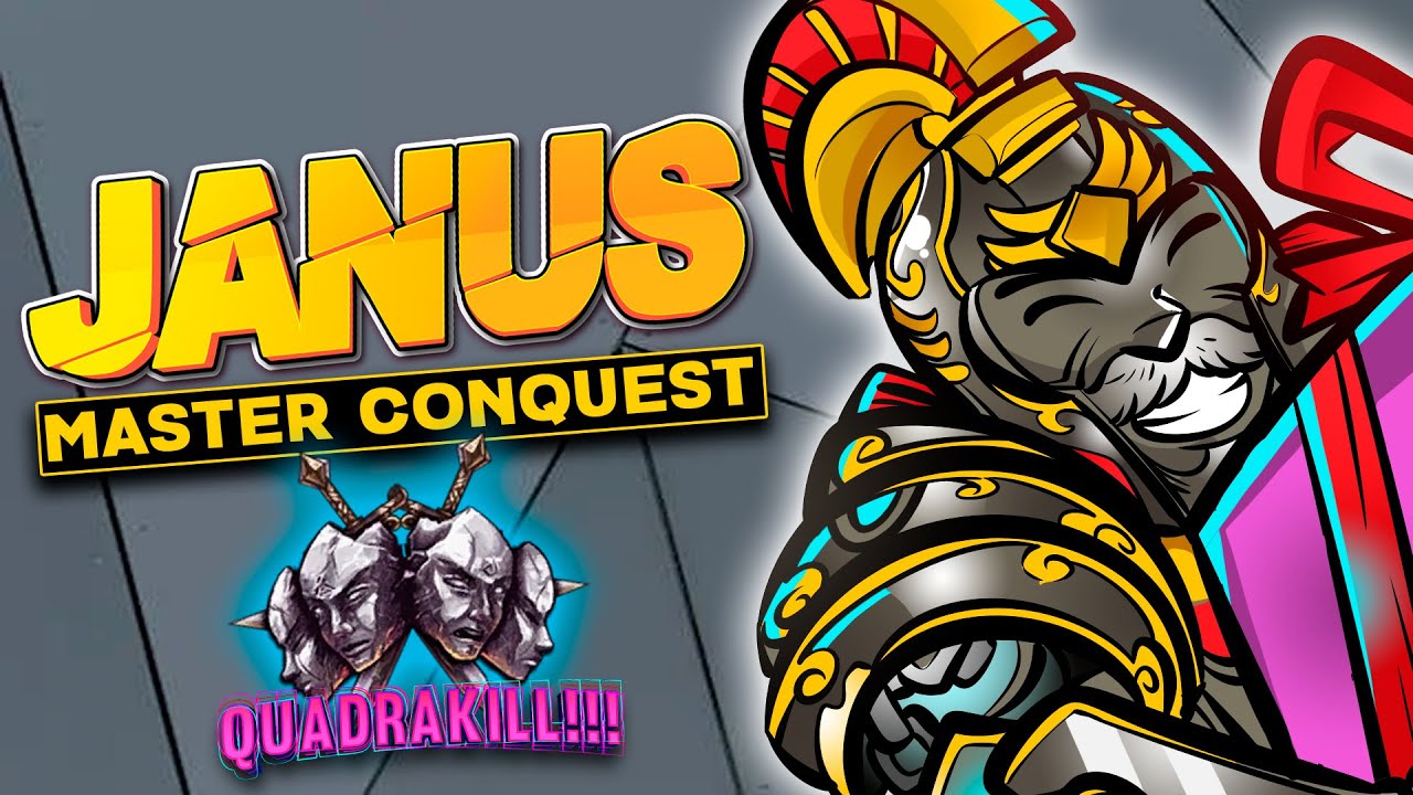 JANUS MID - LA QUADRA LLEGA EN EL MEJOR MOMENTO - SMITE Master Conquest