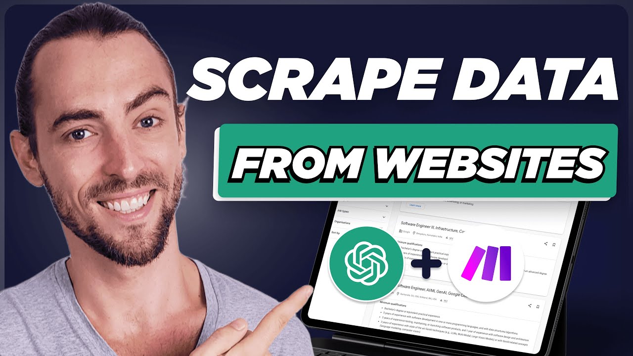 How To Scrape ANY Website For Jobs Data In 6 Minutes (Seriously)