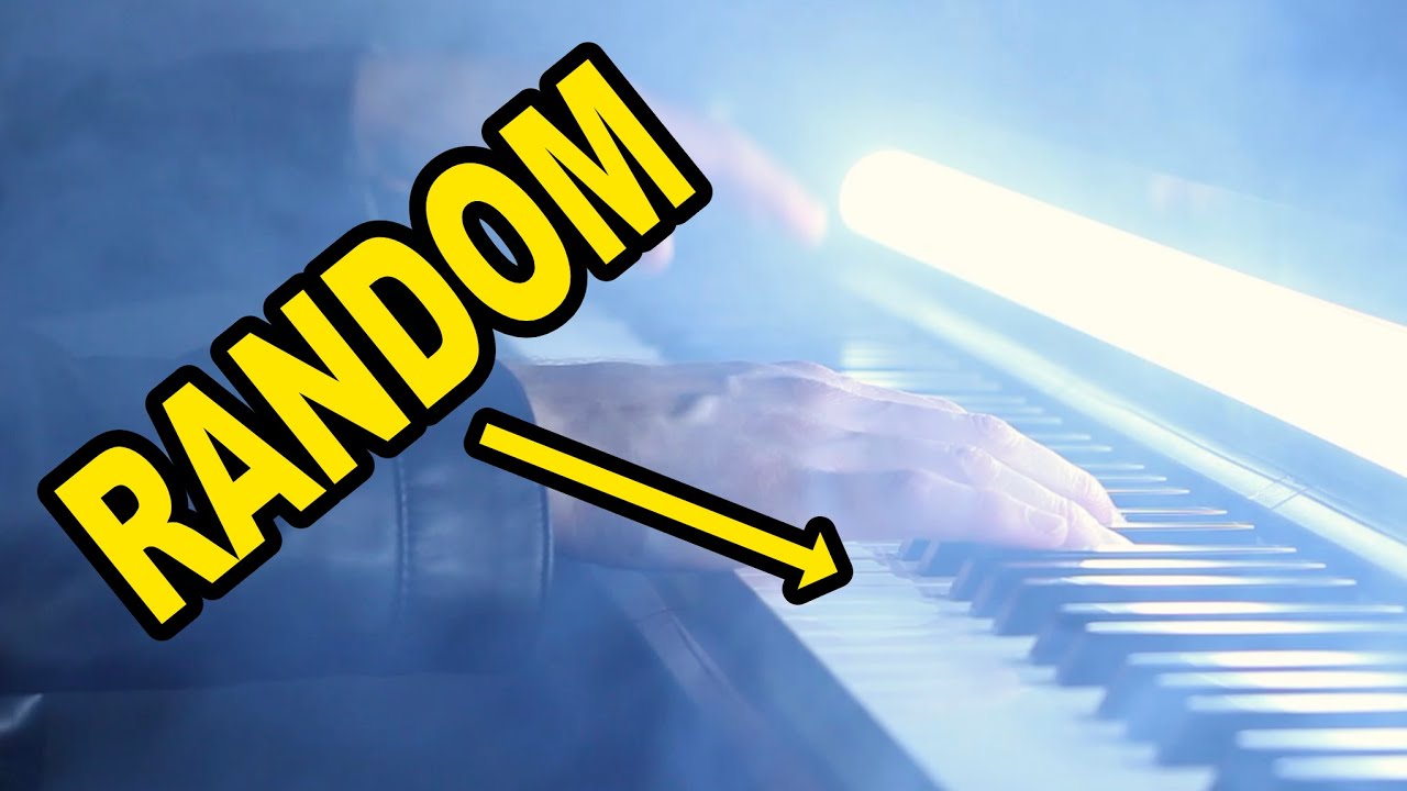 I turned random notes into cool boss themes on piano