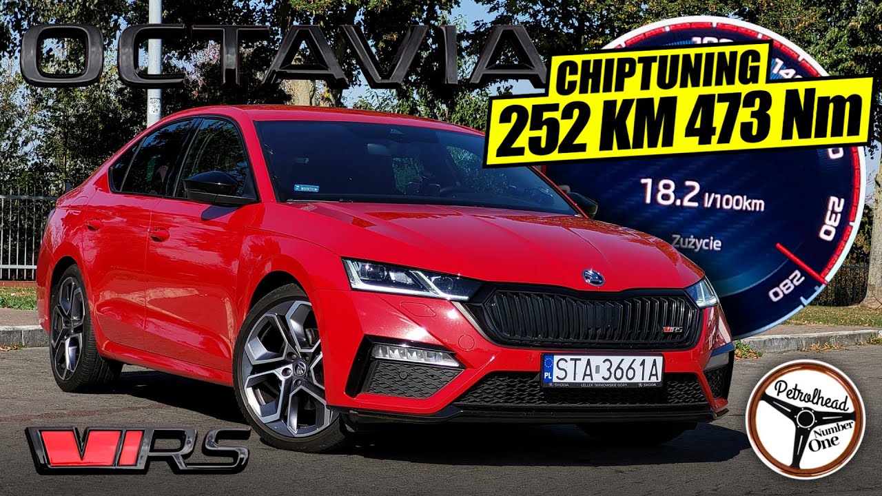 2021 Škoda Octavia RS 2.0 TDI (CHIPTUNING) | V-MAX, 100-200 km/h, Próba autostradowa. | 4K