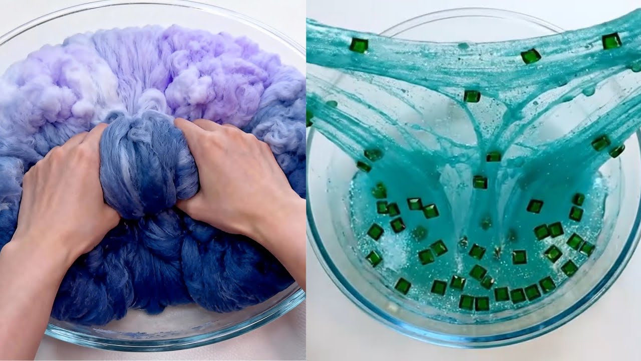 So Satisfying Slime ASMR 💧 Perfect Pressing & Stretching to Relax Your Mind