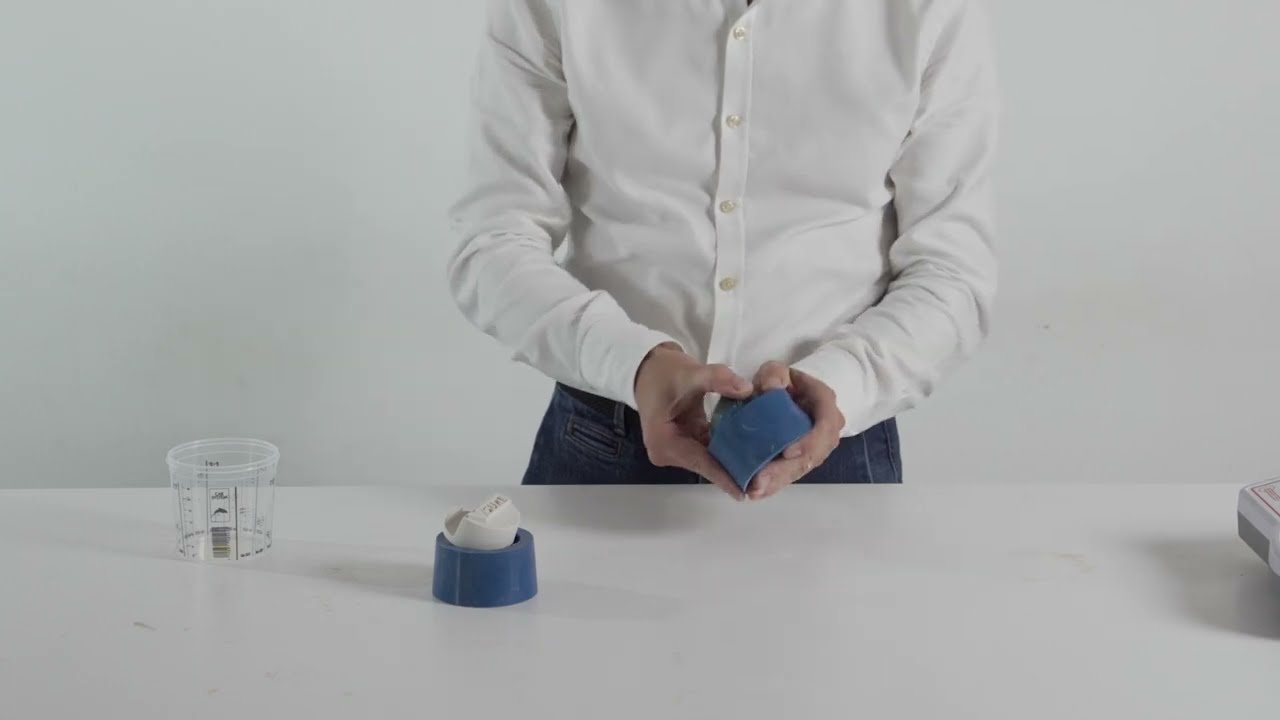 Silicone gietrubber Fast Blue van Vosschemie - V-Sure