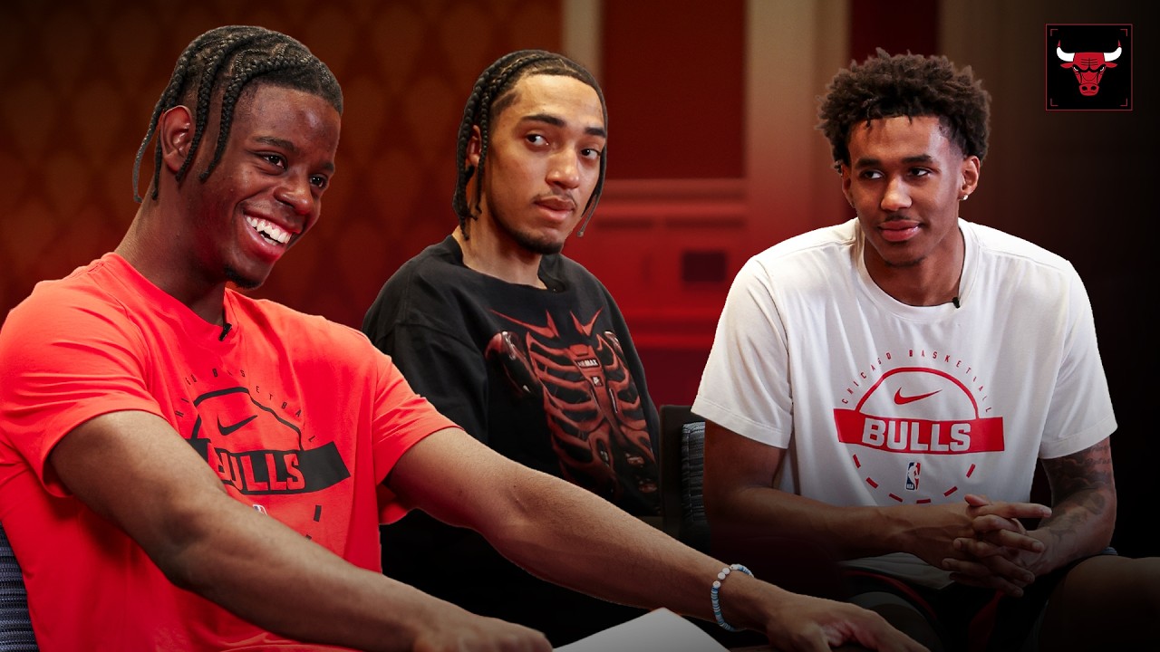 Caleb Wilson talks basketball & music with Noa Essengue & Dailyn Swain