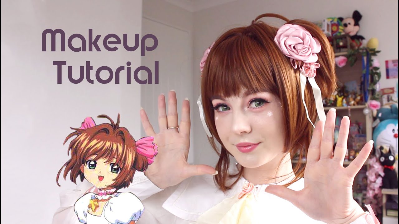 🌸 Cherry Blossom Sakura Kinomoto Cosplay Makeup Tutorial | Sailor Moon x ColourPop Makeup 🌸