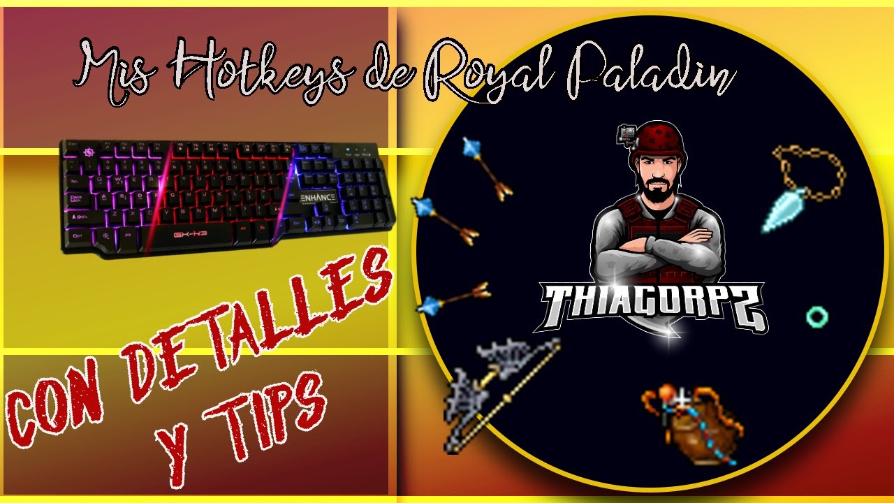 LAS MEJORES HOTKEYS DE ROYAL PALADIN| Tibia