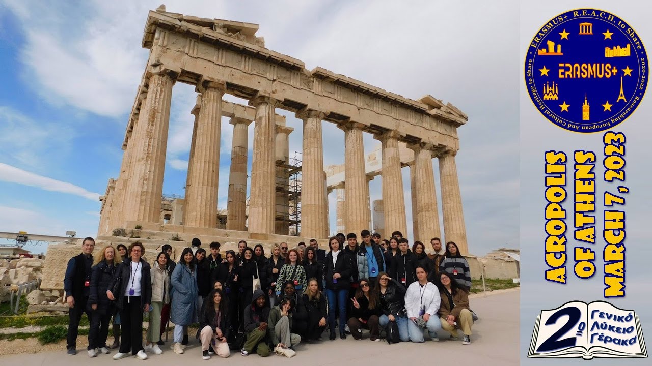 Erasmus+ REACH Visit to Greece - Day2  : Acropolis of Athens