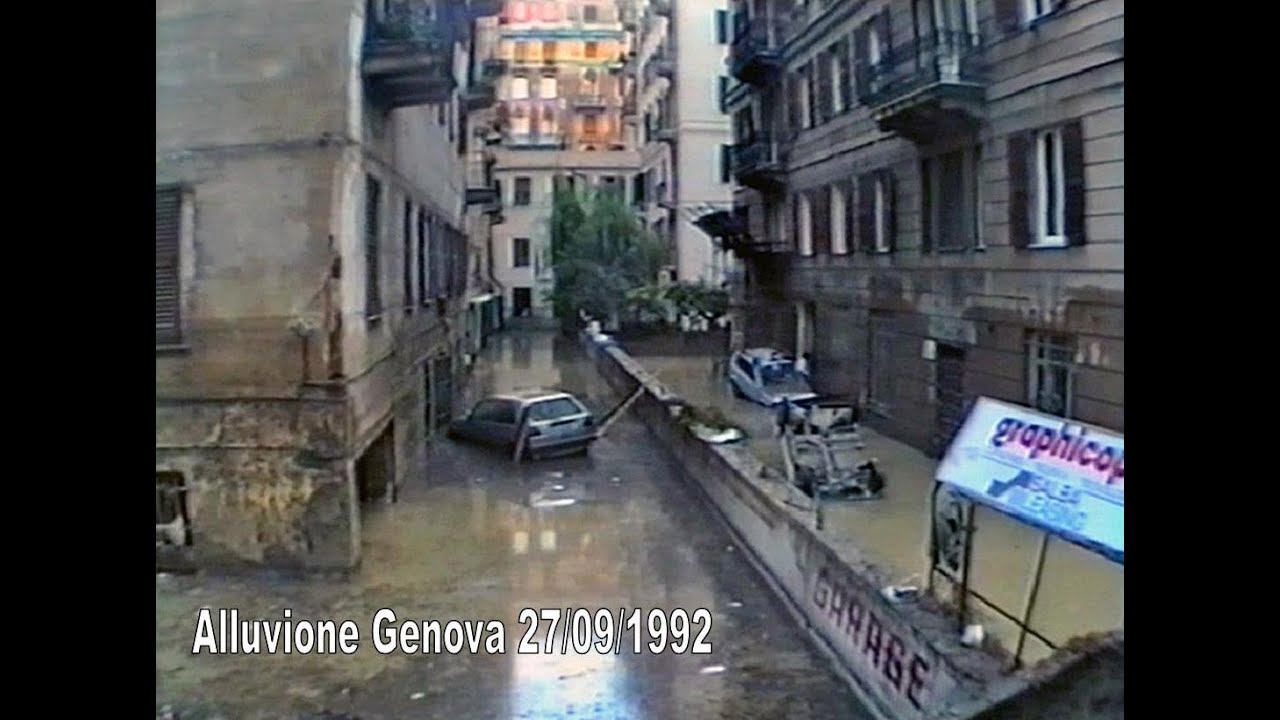 🏴󠁧󠁢󠁥󠁮󠁧󠁿 Alluvione Genova 1992 🇮🇹