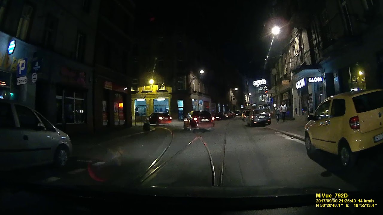 Mio MiVue 792 Front Night Noc Kamera Przednia FULL HD TEST | ForumWiedzy.pl Bogdan Ligęza