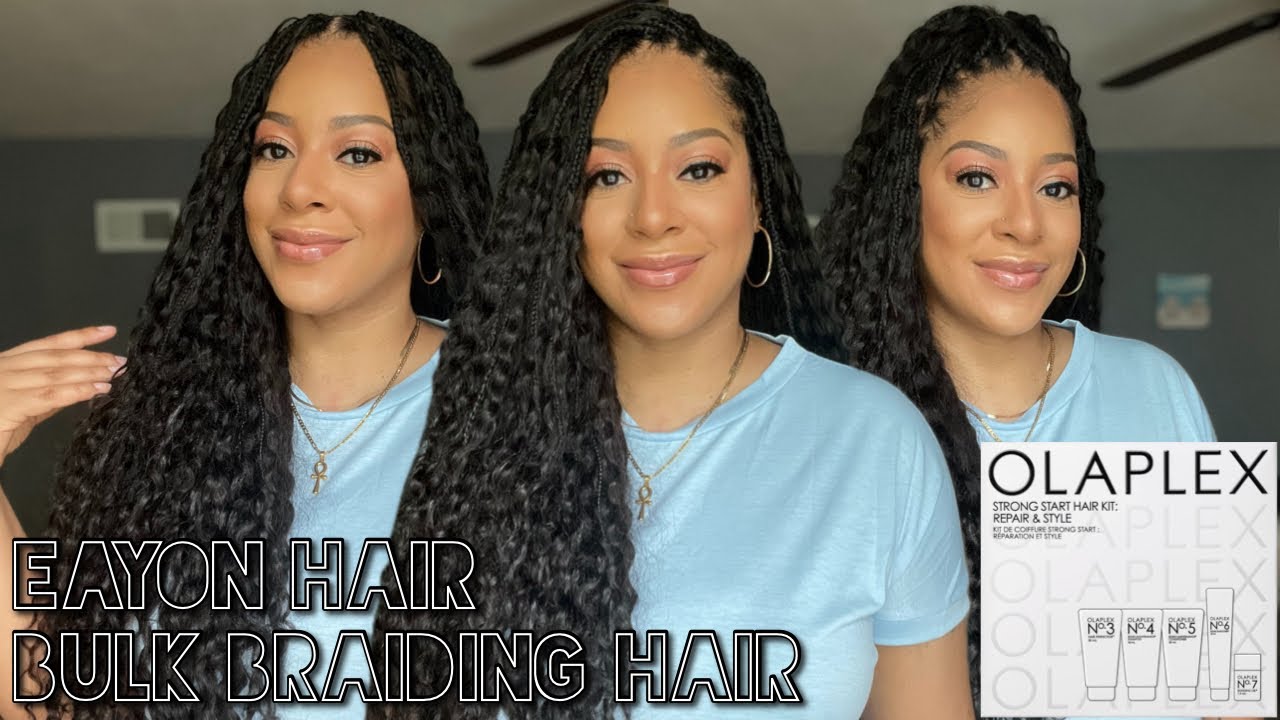 Объемные человеческие волосы Eayon Hair для плетения кос без узлов в стиле бохо | Подготовка воло...