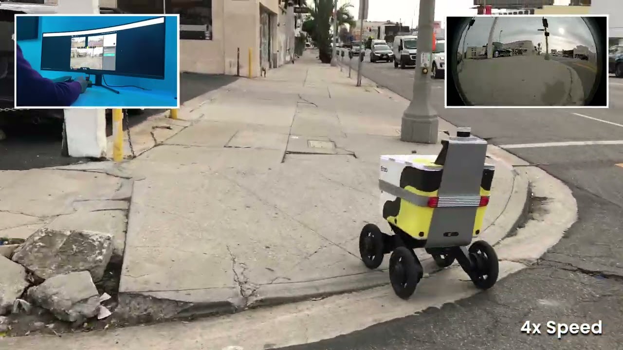 Serve Robotics Level 4 delivery
