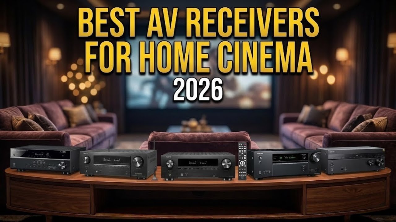 ▶️ Лучшие AV-ресиверы для домашнего кинотеатра | Dolby Atmos и пространственное звучание