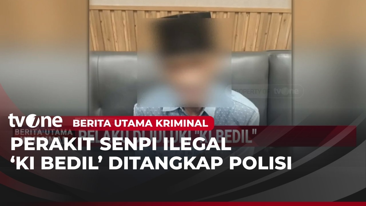 Ki Bedil, Perakit Senpi Ilegal 20 Tahun Ditangkap | Berita Utama Kriminal