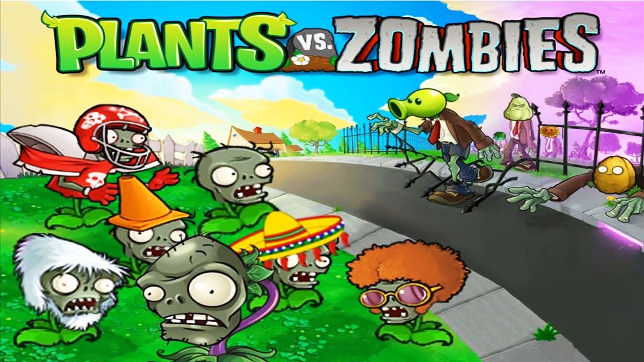 Plants vs Zombies - All Pea Vs Threepeater Vs Gargantuar Vs Zomboss
