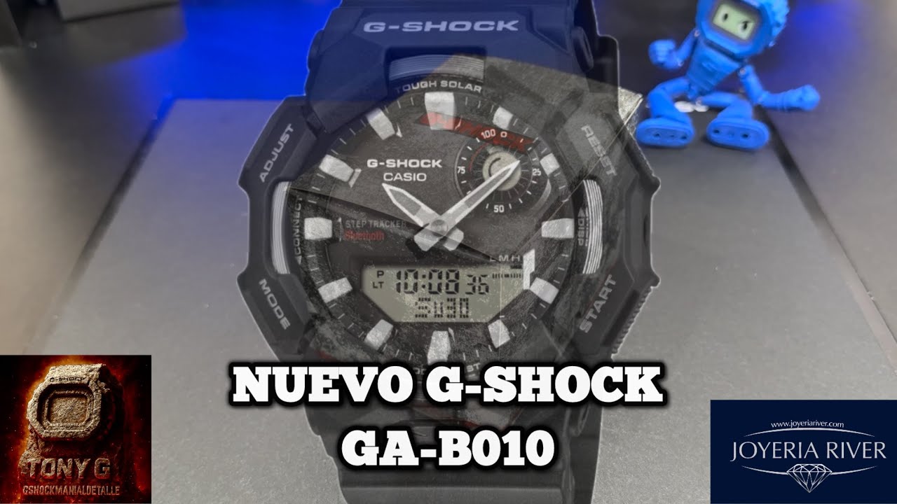 Nuevo g-shock ga-b010 solar y cuenta pasos