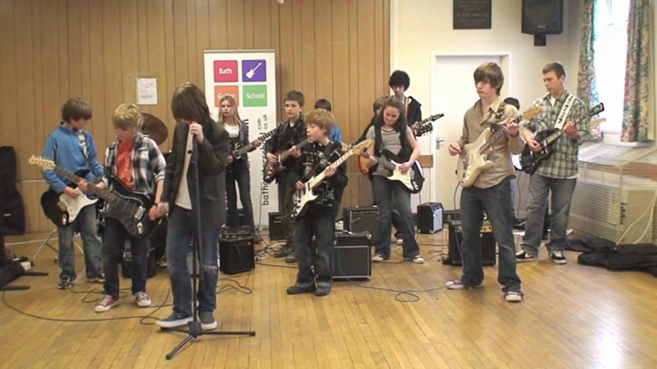 Seven Nation Army - Whites Stripes | Monsters of Rock Band Workshop #2 | Bath Guitar School