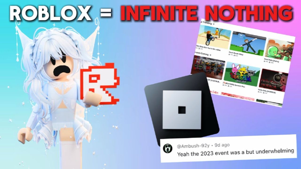 roblox is becoming INFINITE NOTHING… || roblox rant 2025