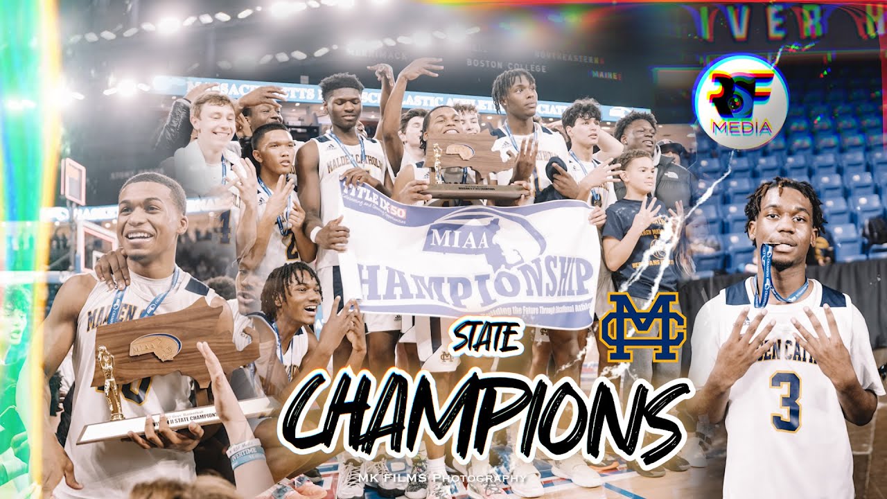 Malden Catholic basketball 2022 DII MIAA State Championship Game (Full game recap)