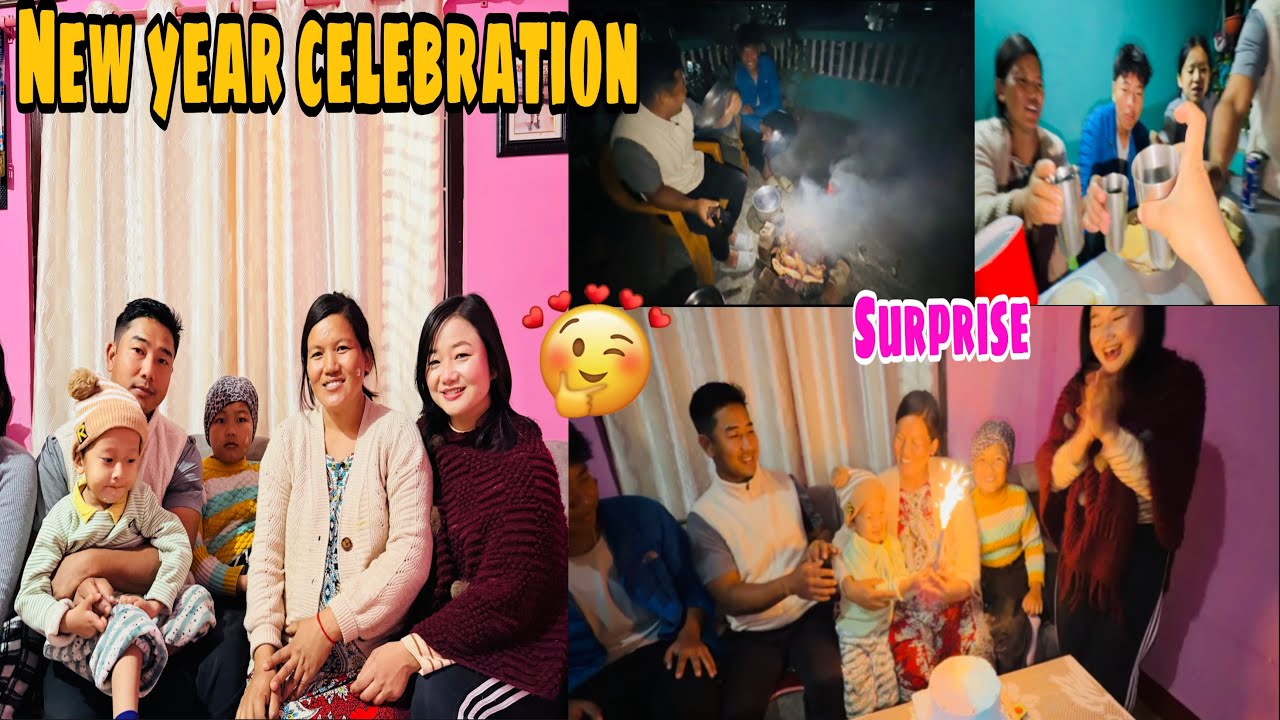 HAPPY NEW YEAR 2026🥳//VAUJU LAI SURPRISE GARIYO😍//Chamling_Samita Vlog❤️