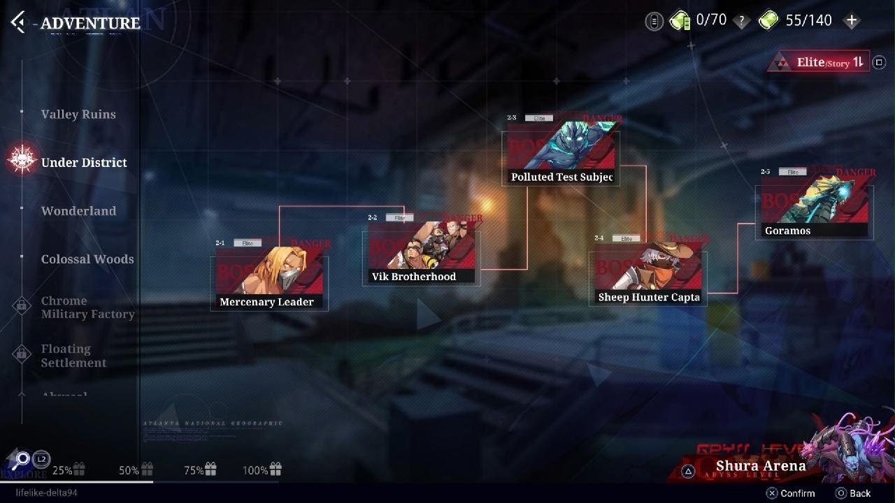 Crystal of Atlan solo/team up with family