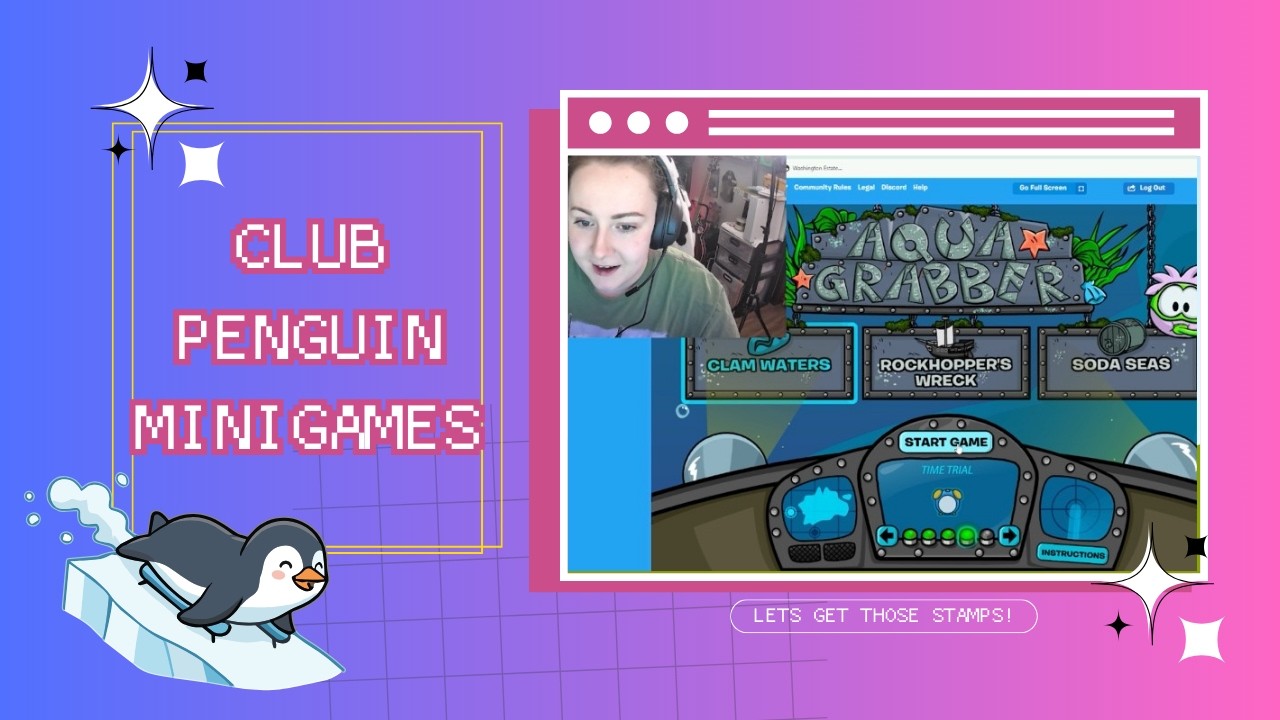 Let's Play: Club Penguin Minigames!