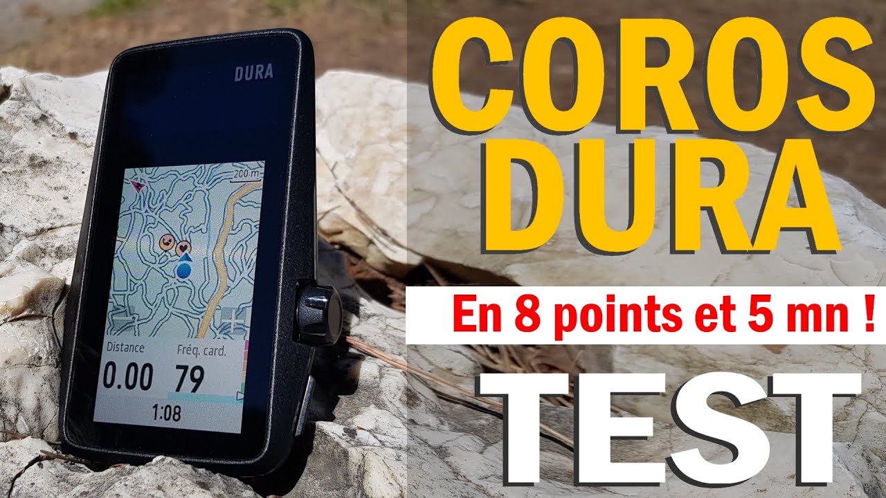 Test COROS DURA : pr&eacute;sentation, prise en main, mon avis en moins de 5 mn
