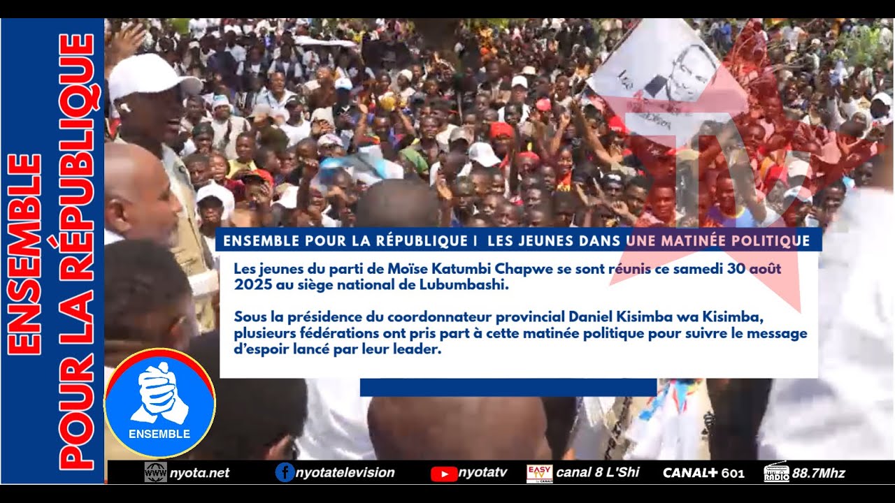 ENSEMBLE POUR LA RÉPUBLIQUE: LES JEUNES DANS UNE MATINÉE POLITIQUE