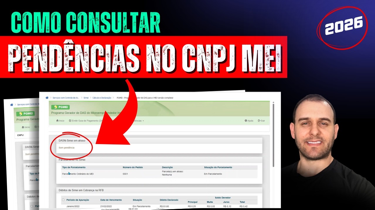 COMO CONSULTAR PENDENCIAS NO MEI
