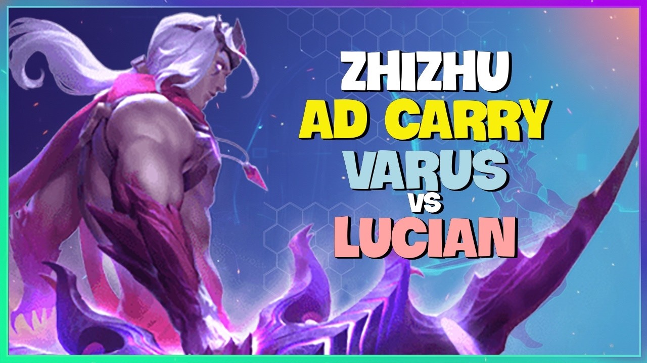 ZhiZhu Challenger Varus Positioning and Teamfight Execution Analysis Engsub
