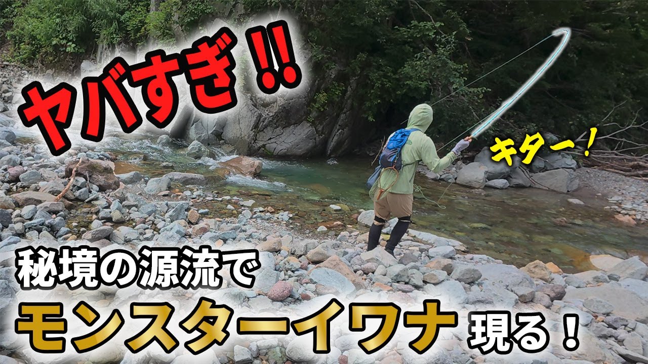 【ヤバすぎ！】秘境の源流でモンスターイワナ現る！！
