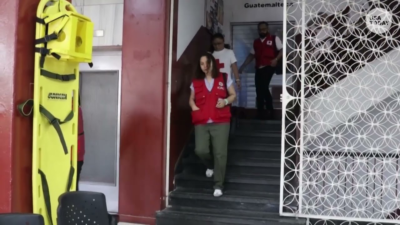 Earthquake hits Guatemala and Mexico: See damage and response to 7.3 magnitude quake's aftermath
