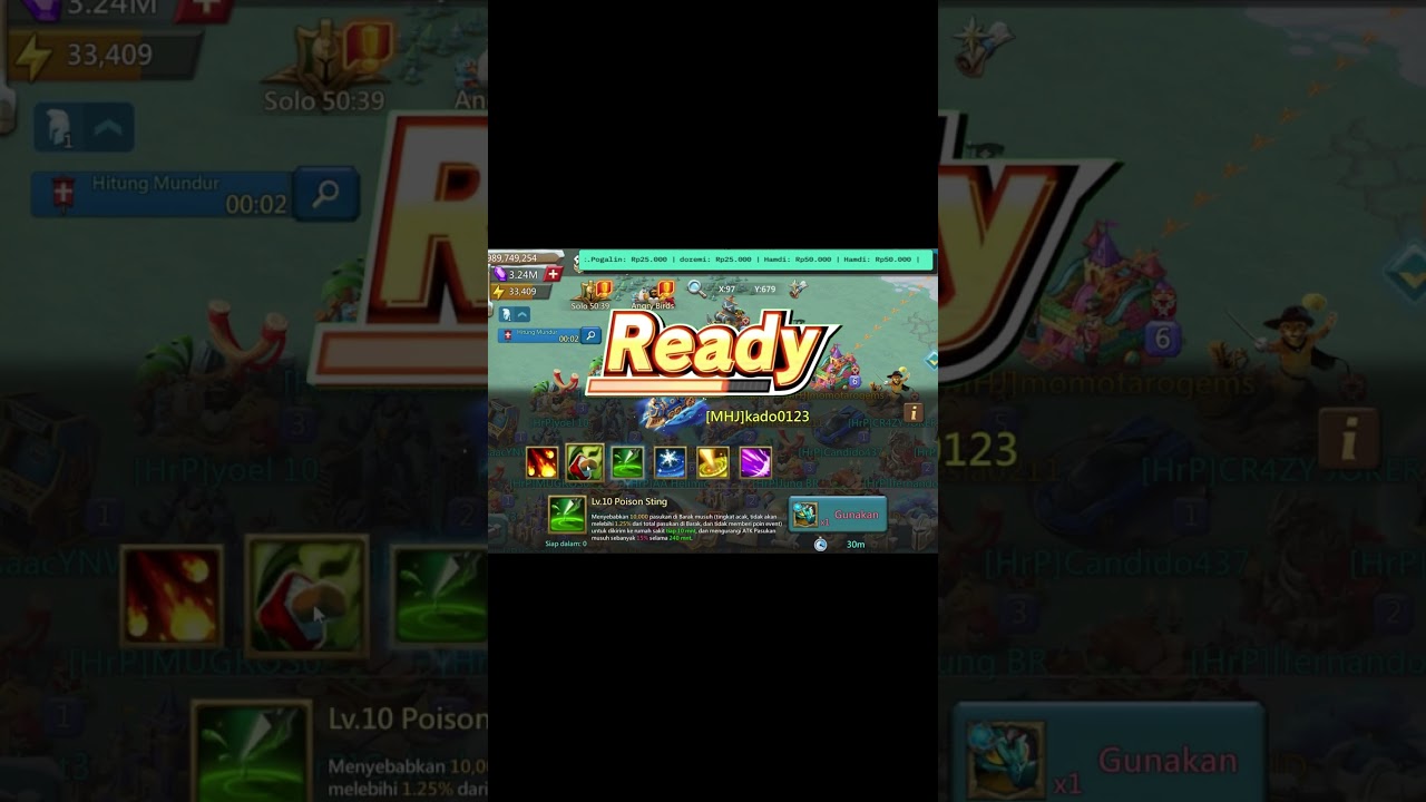 New Raid With CWS MAX akun bree  #lordsmobile #lordsmobileindonesia #shorts #shortvideo