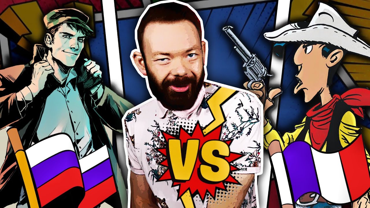 BANDE DESSINÉES FRANCE VS RUSSIE