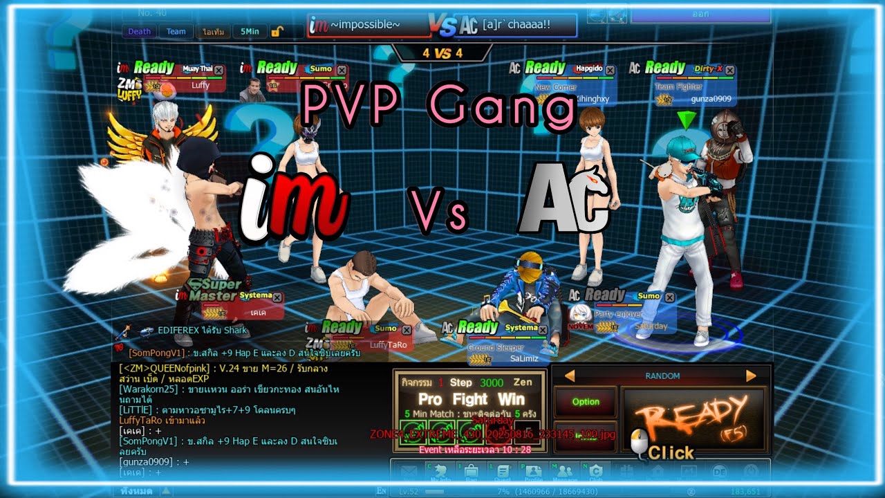 Zone4 Extreme : PVP GANG IM vs AC