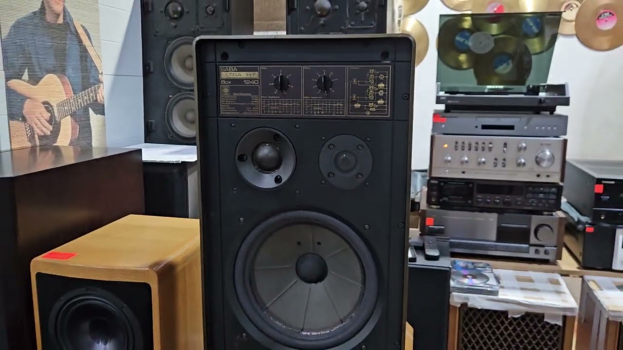 Saba Ultra Hi-Fi Box 1240 Акустика Germany