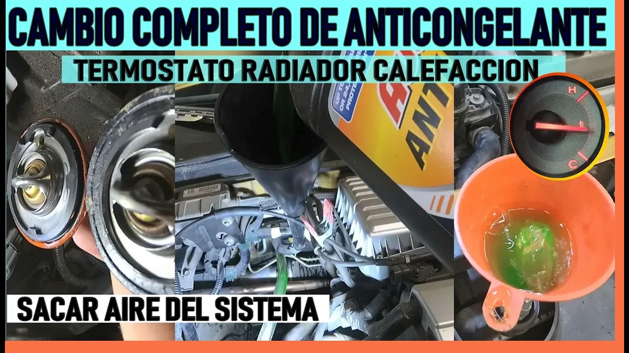 Como sacar la suciedad del radiador de calefaccion y del sistema de enfriamiento del motor