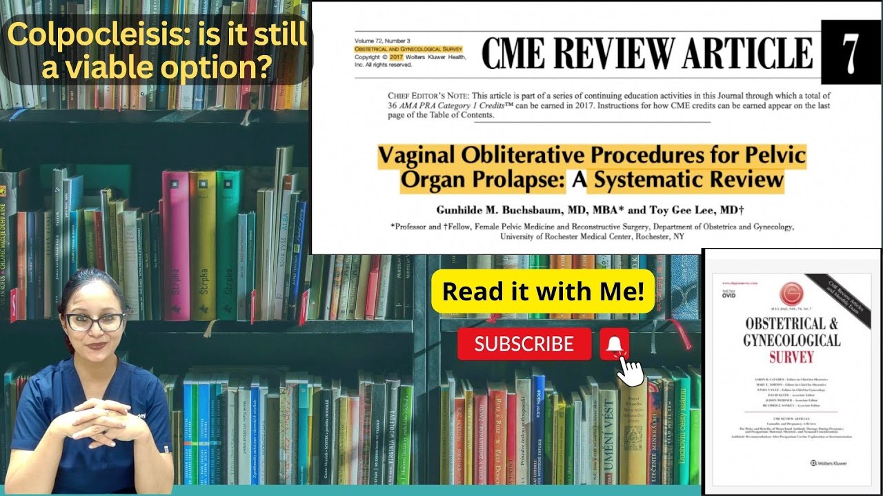 Colpocleisis: Is it still a viable option in the twenty-first century? | Review | Read it with me
