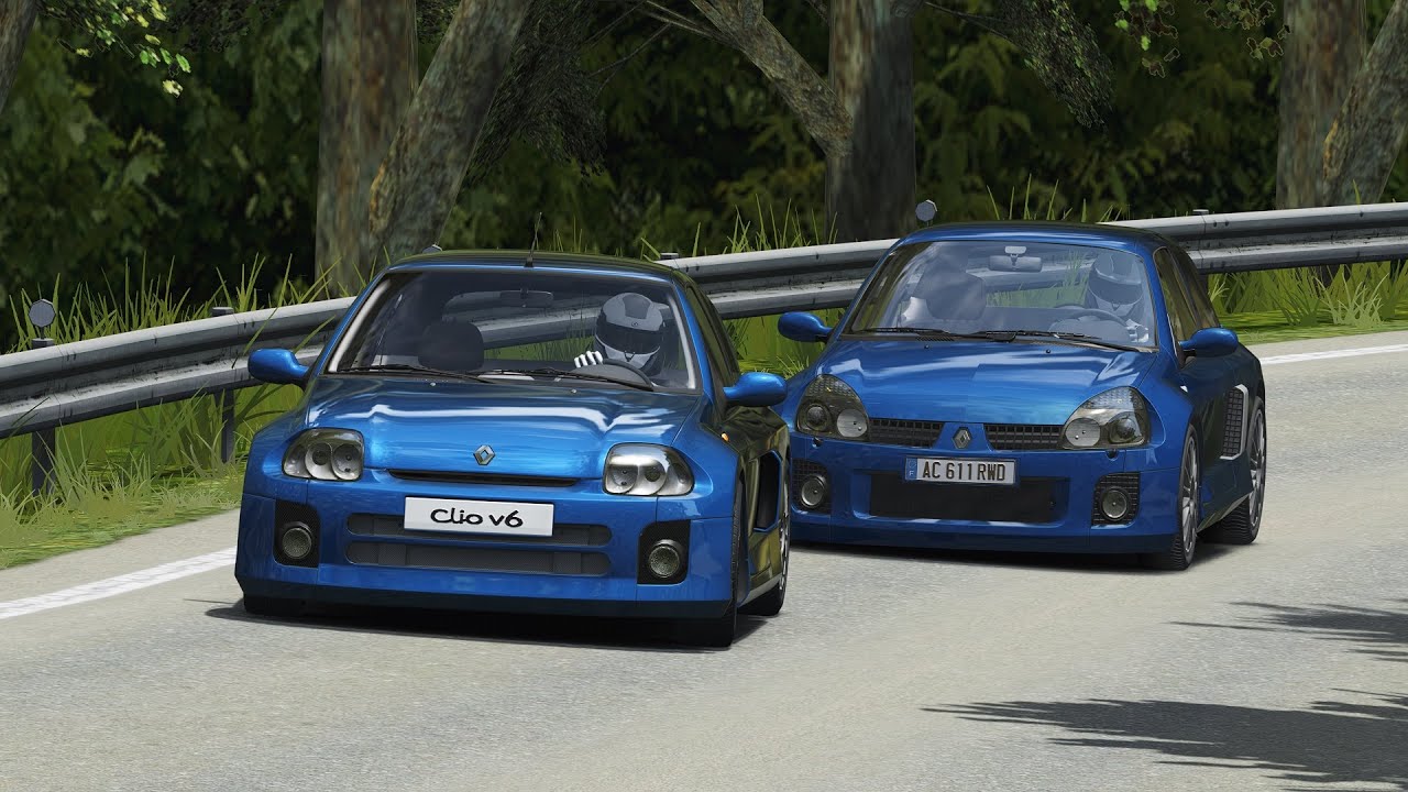 Renault Sport Clio V6 Phase II vs Renault Sport Clio V6 Phase I