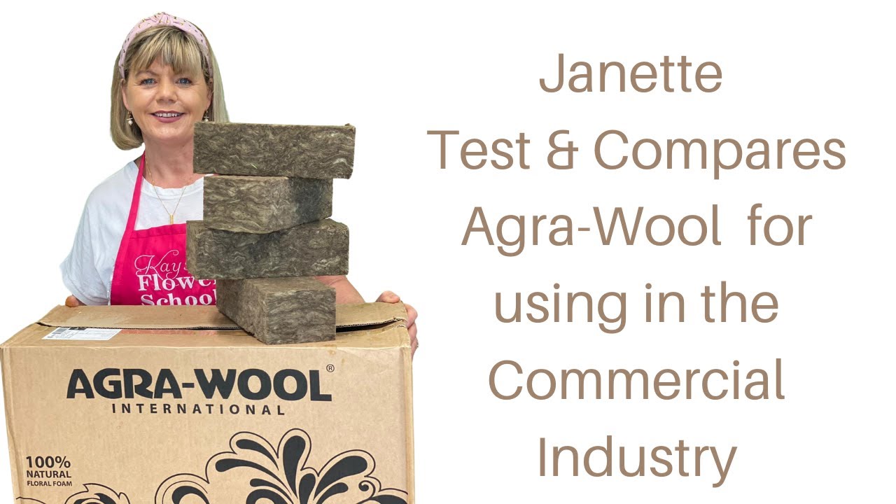 Agra Wool - Testing for using commercially in a flower shop