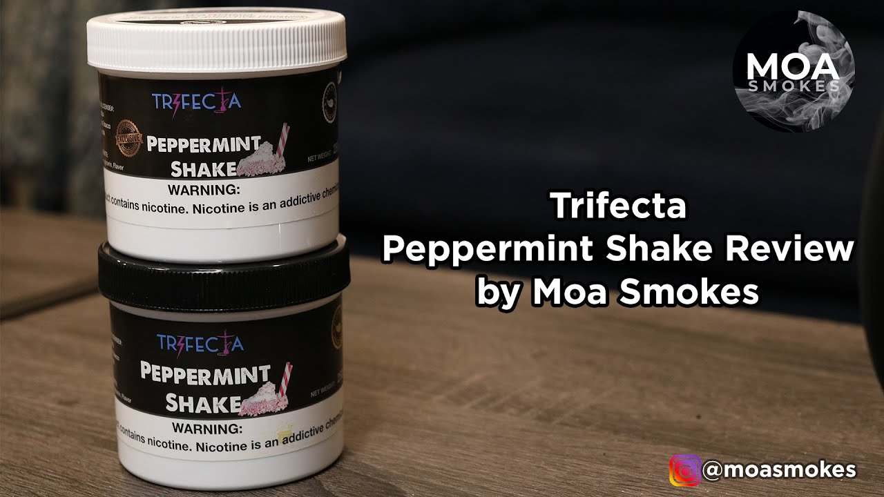 Trifecta Peppermint Shake Review by Moa Smokes