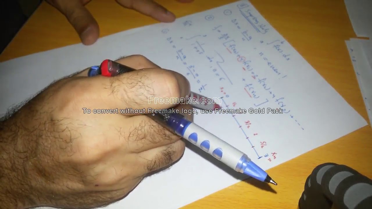 Numerical Integration 2: Simpson Rule
