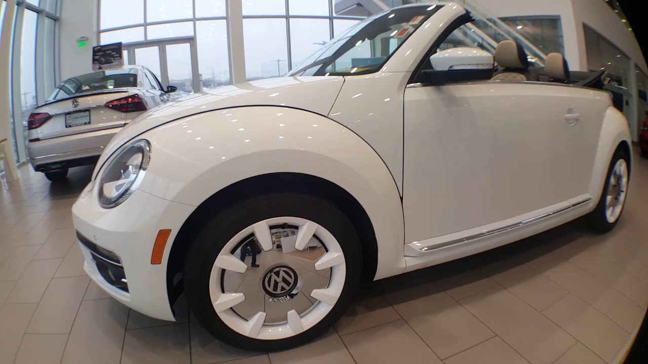 2019 VW Beetle Final Edition Convertible SEL!