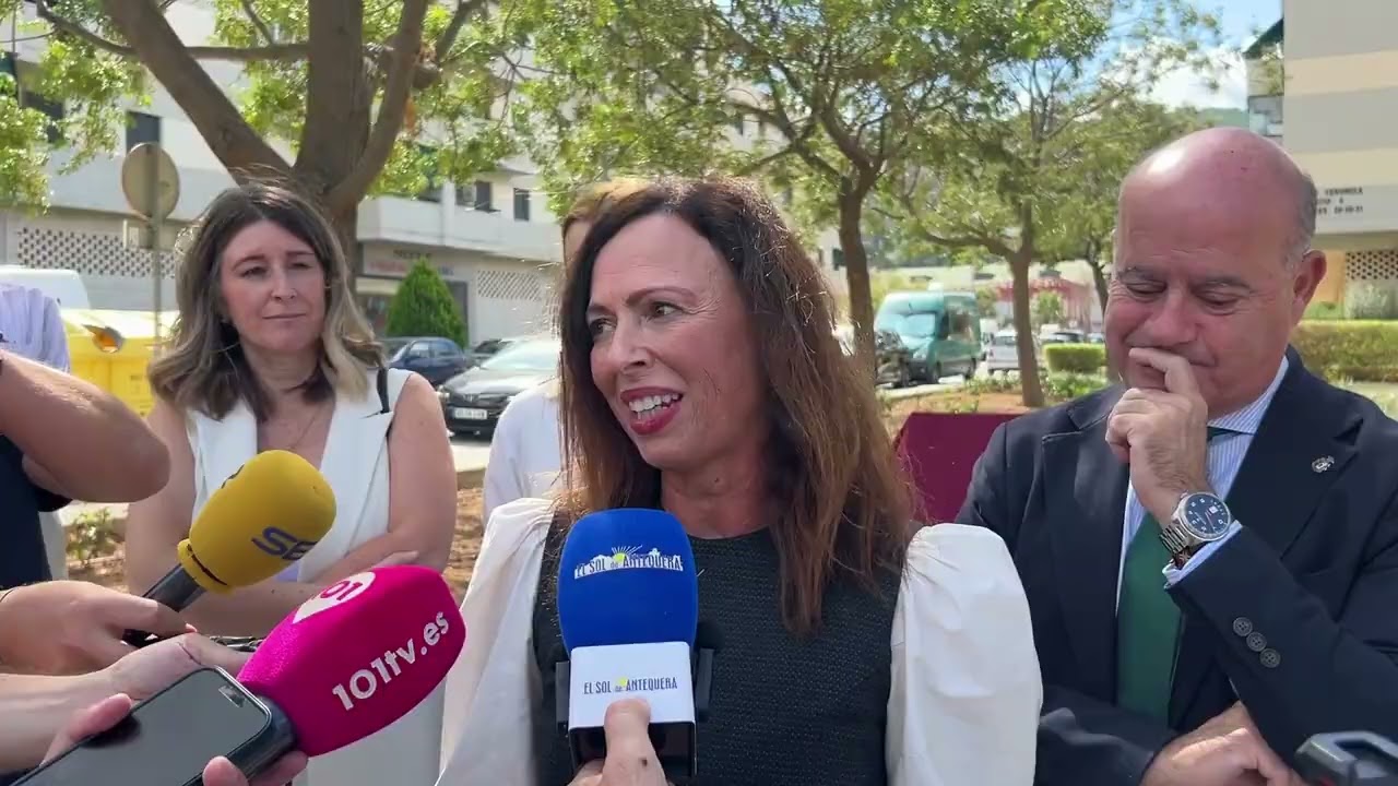 Inauguración del Parque Homenaje a las Mujeres Antequeranas