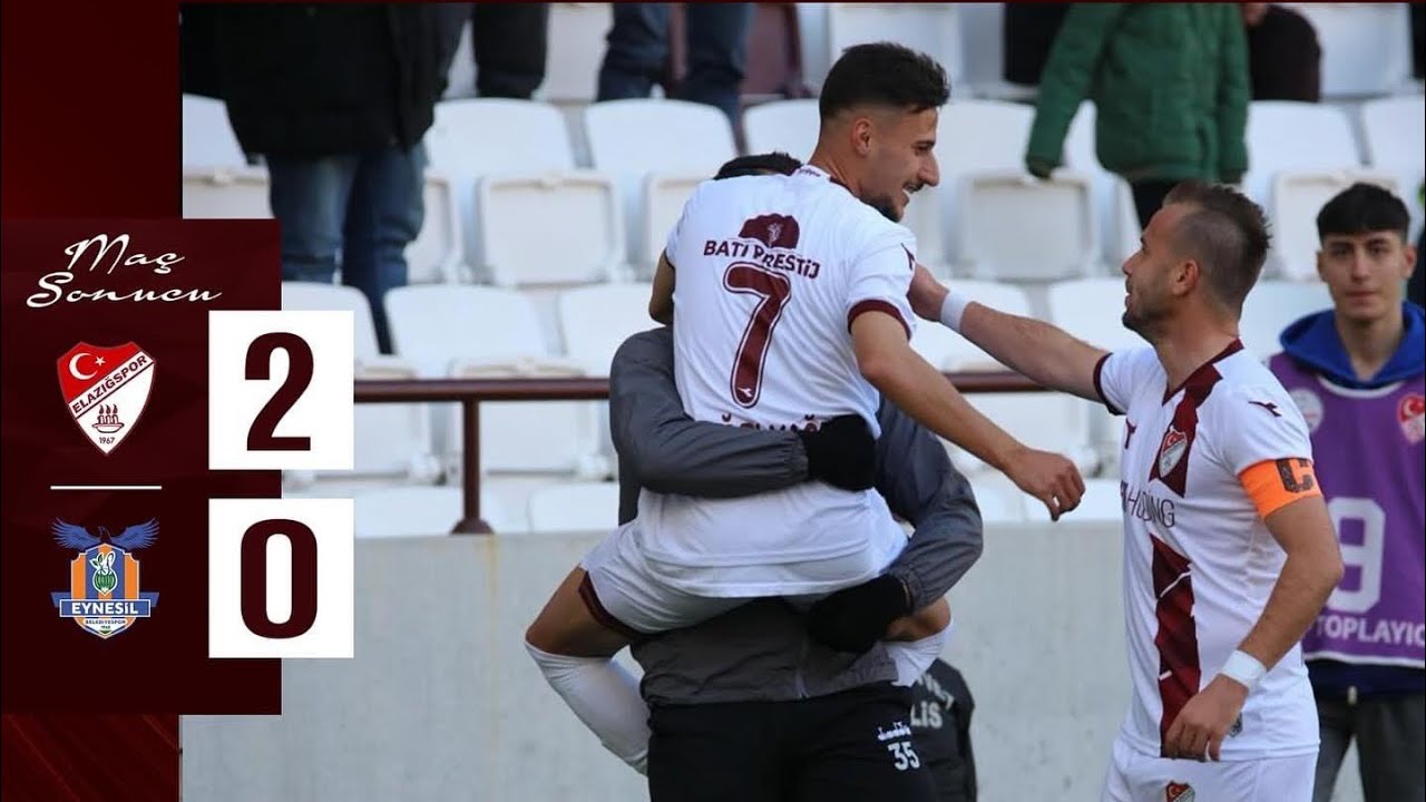 Elazığspor'umuz  2 - 0 Eynesil Belediyespor | Maçın Geniş Özeti #tff3lig