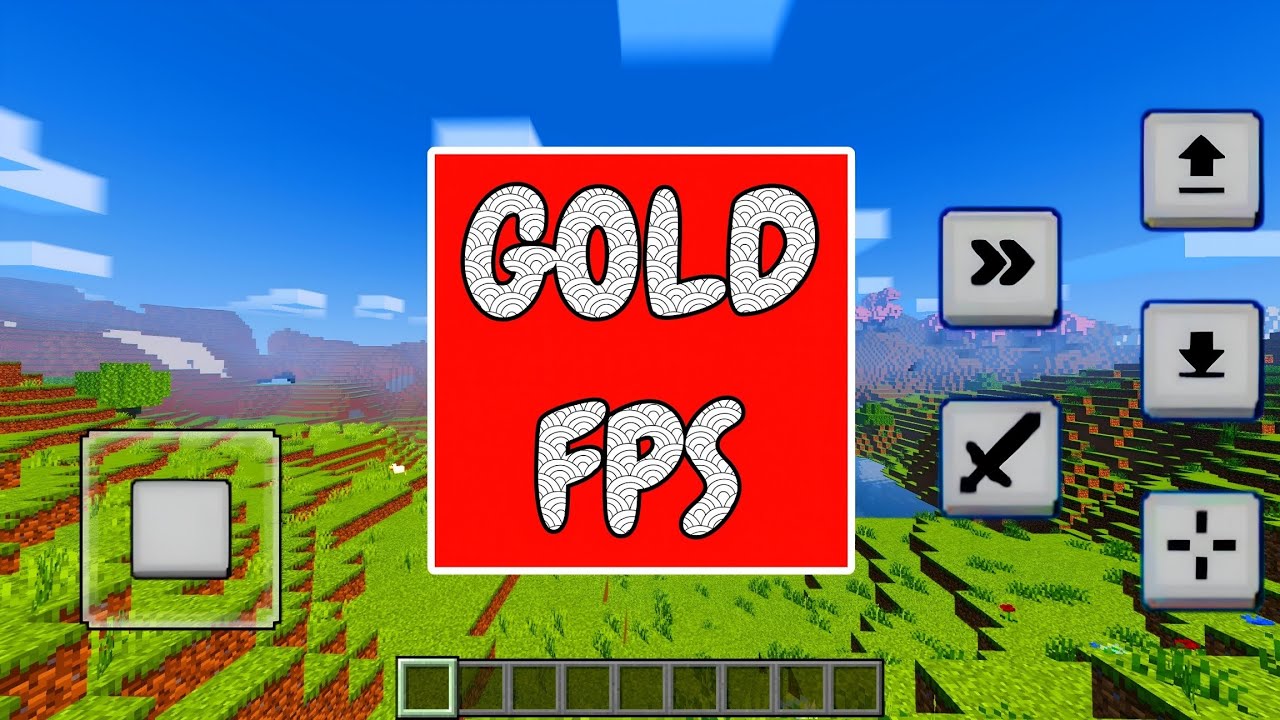 Gold Lite FPS Booster For MCPE 1.21+ ⚡ | Smooth Gameplay | No Lag Texture Pack