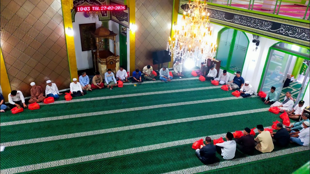 Safari Ramadhan Tingkat Kelurahan Pondok Pinang di RW 09 Lemdiklat Polri, Jumat 27 Februari 2026 🥰