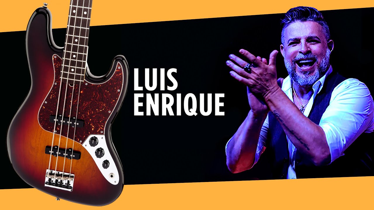 Luis Enrique - YO NO SE MAÑANA - (Bass Cover) - Fender Jazz Bass