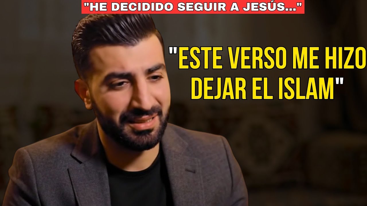 ✝️ Fui profesor del Corán... hasta que vi un verso que me hizo dejar el Islam: TESTIMONIO CRISTIANO