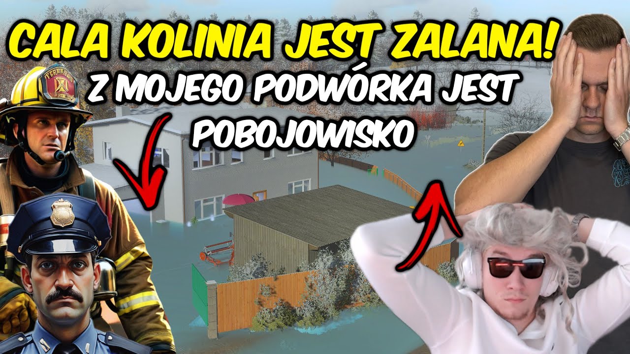 CAŁA KOLONIA JEST ZALANA!😭NIC NIE ZOSTAŁO Z MOJEGO PODWÓRKA!- AKCJA STRAŻAKÓW | MPG |