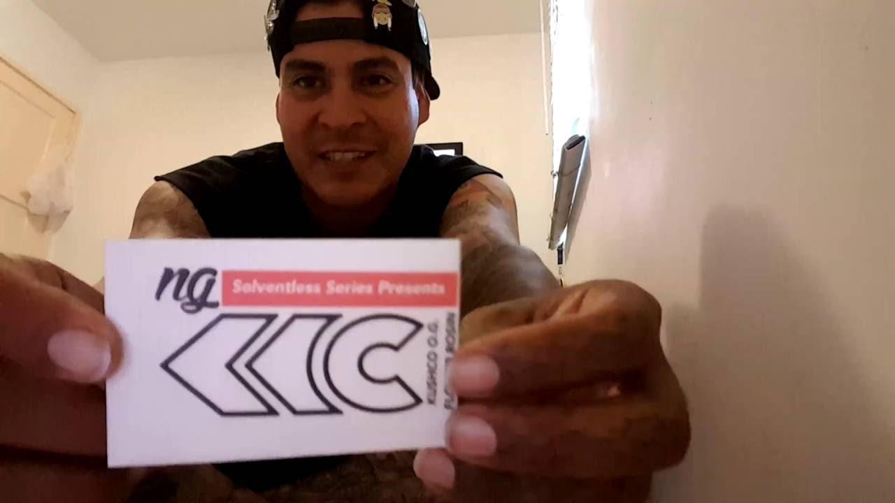 Tree factory collective nameless genetics solventless series kushco og rosin