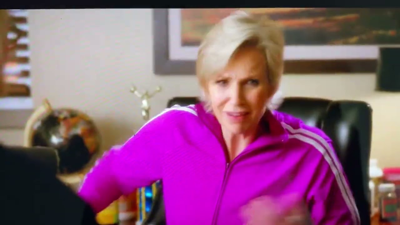 Glee: Becky is yelling at Sue because she Banished the Warblers